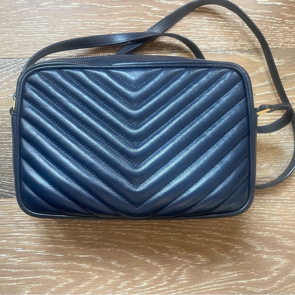 Saint Laurent Navy Camera Bag — like new! - Picture 3 of 6
